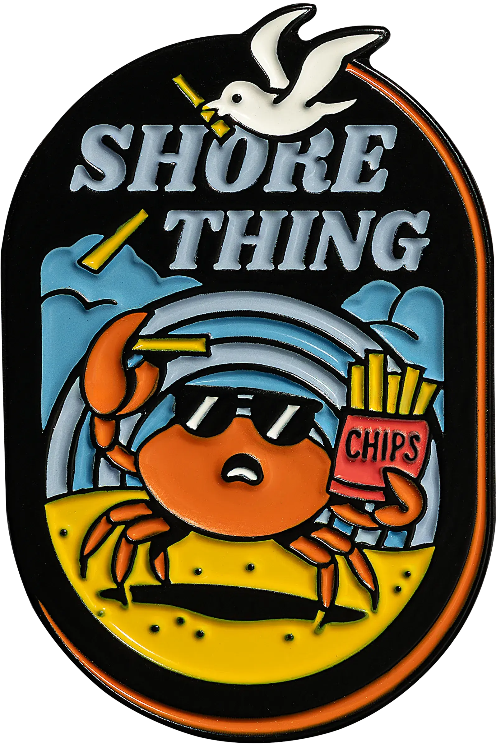 Shore Thing pin