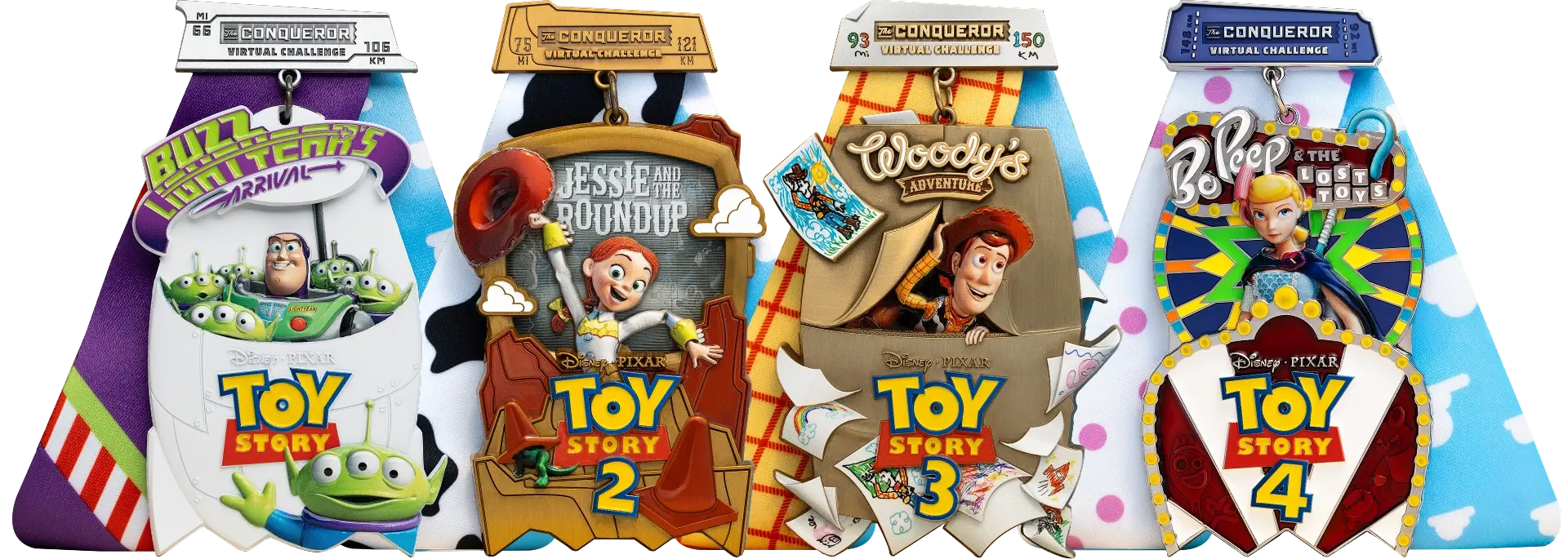 Toy Story Virtual Challenges medal