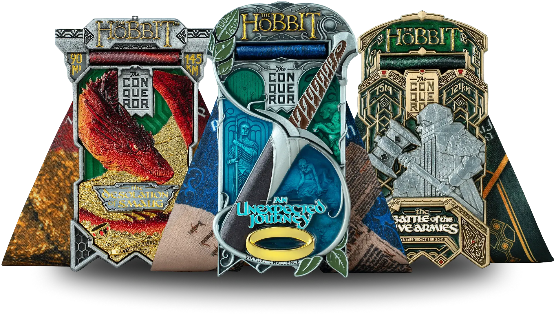 The Hobbit Virtual Challenge medal