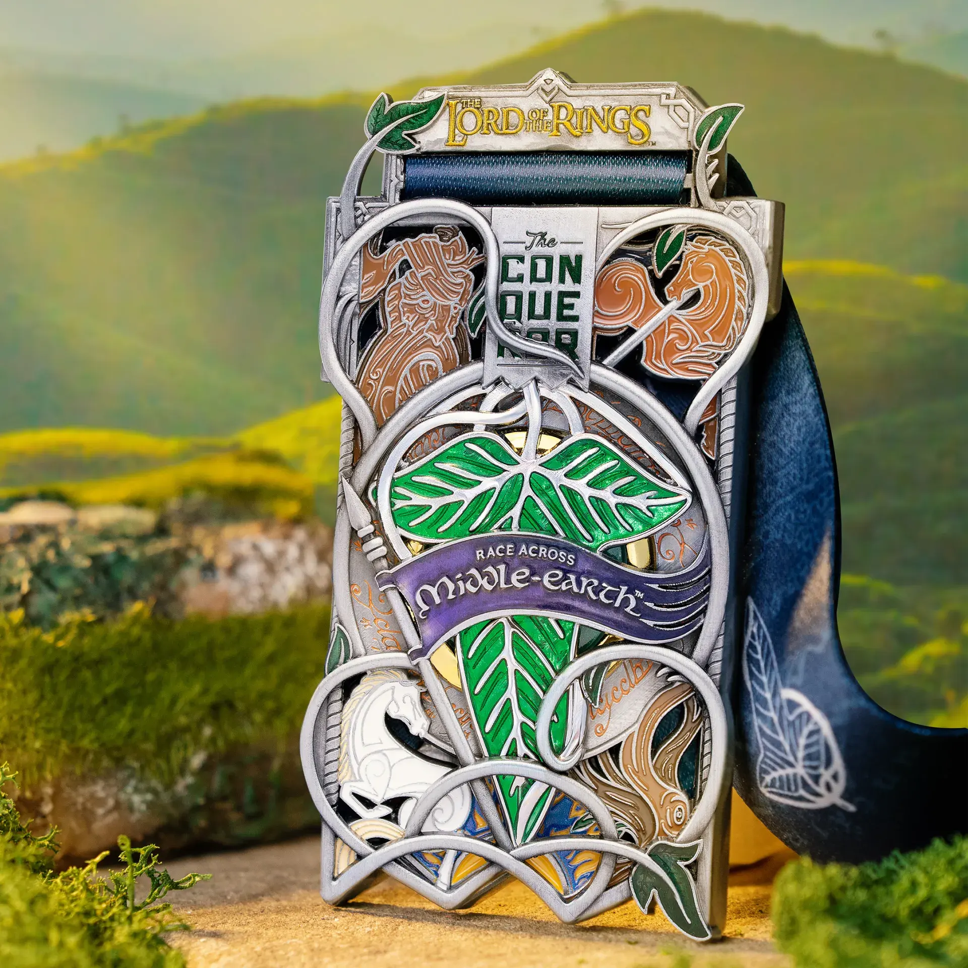 Limited edition Lord of the Rings race medal