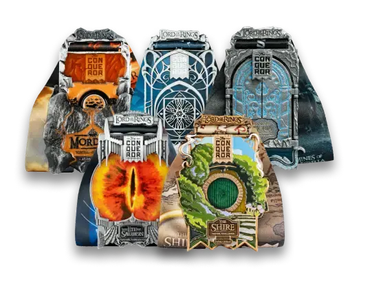 Mordor Virtual Challenge Unisex Hoodie medal