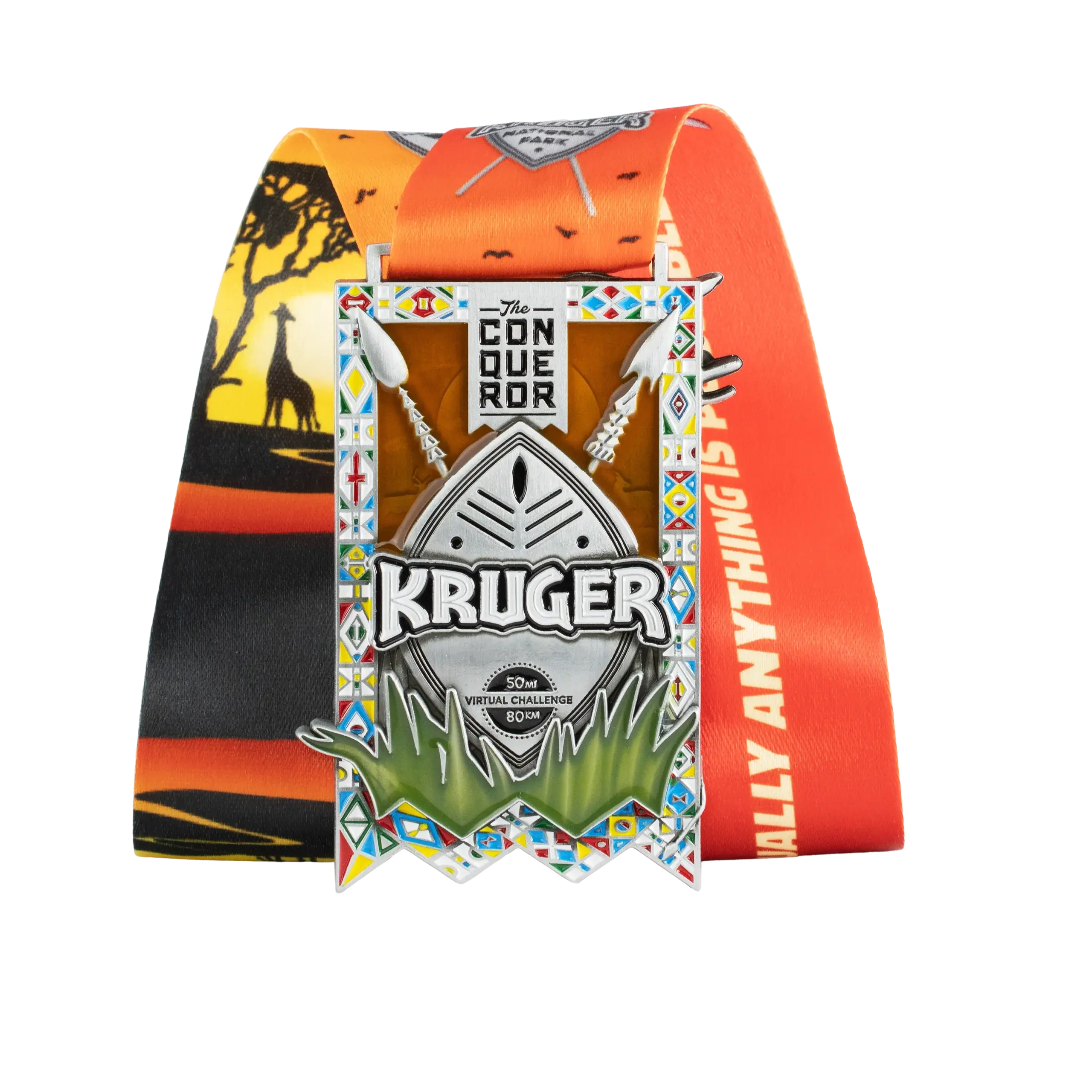 Kruger Virtual Challenge medal