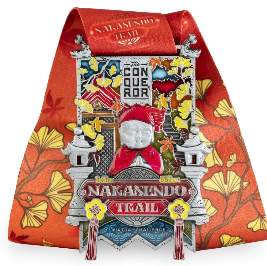 Nakasendo Trail Virtual Challenge medal