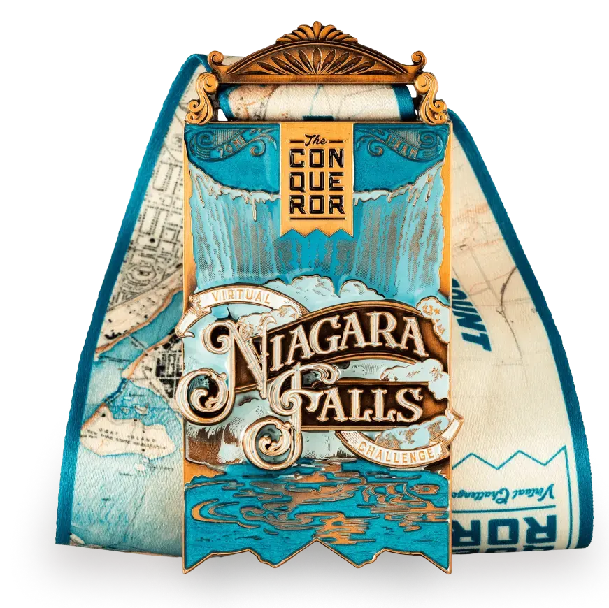 Niagara Falls Virtual Challenge medal