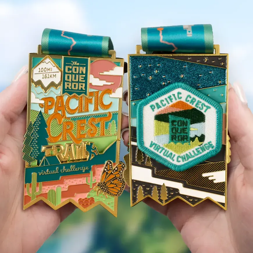 Pacific Crest Trail medal
