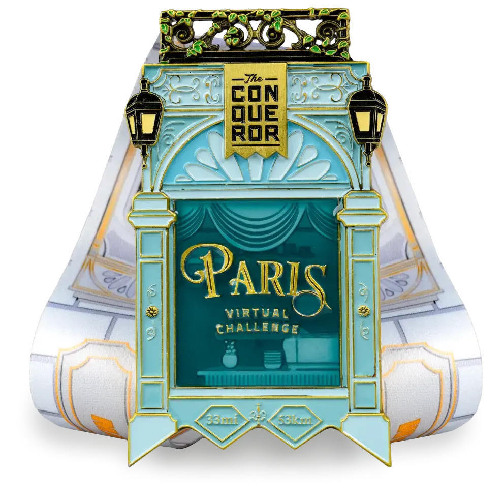 Paris Virtual Challenge medal