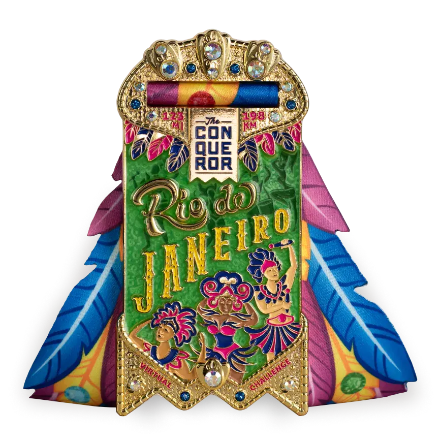 Rio Virtual Challenge medal