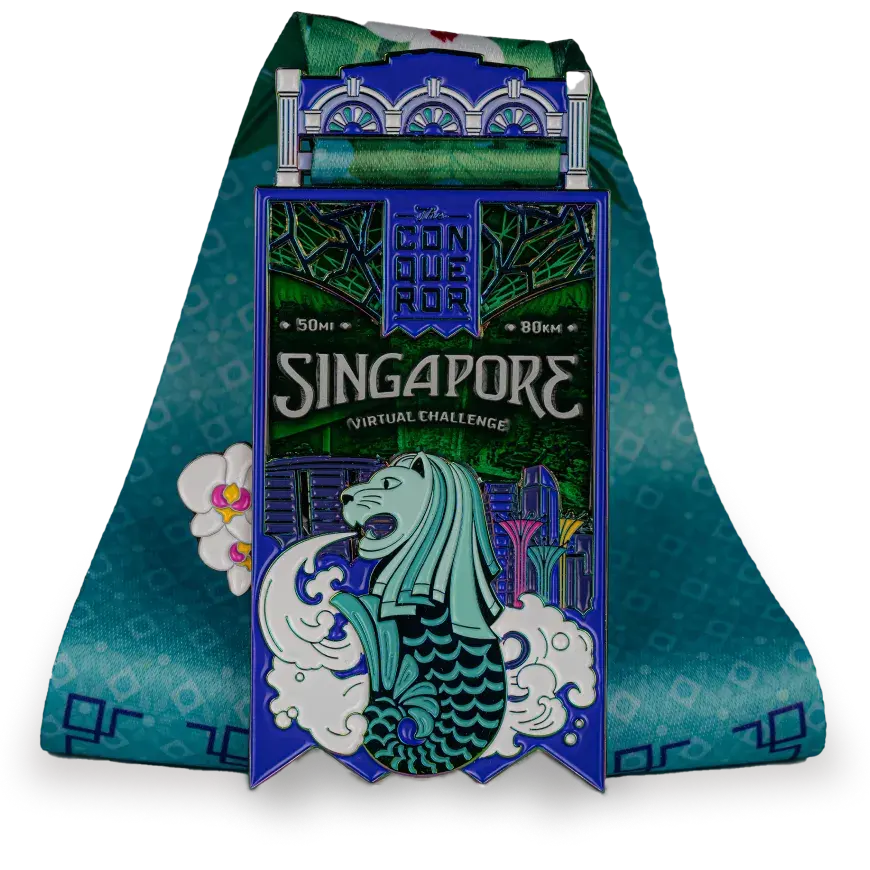 Singapore Virtual Challenge medal
