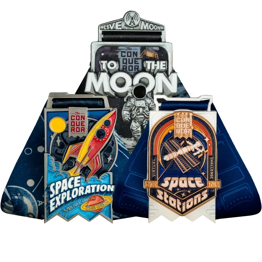 Space Race Virtual Challenge medal