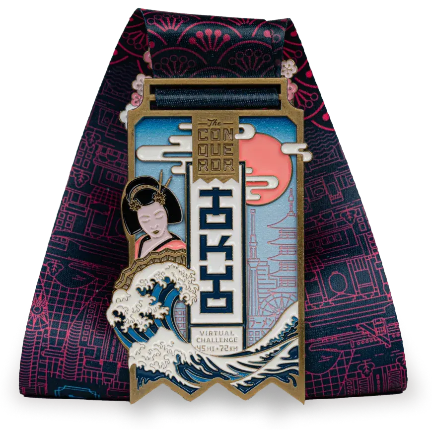 Tokyo Virtual Challenge medal