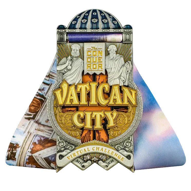 Vatican Virtual Challenge medal
