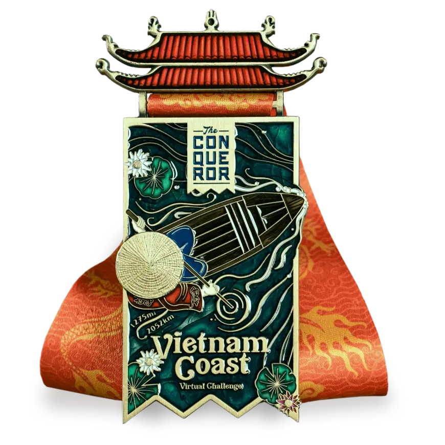 Vietnam Coast Virtual Challenge medal