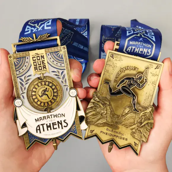 Marathon to Athens medal