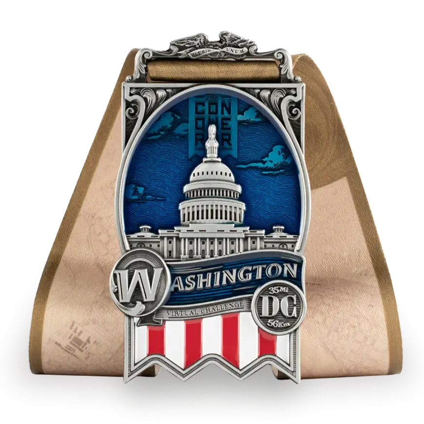 Washington DC Virtual Challenge medal