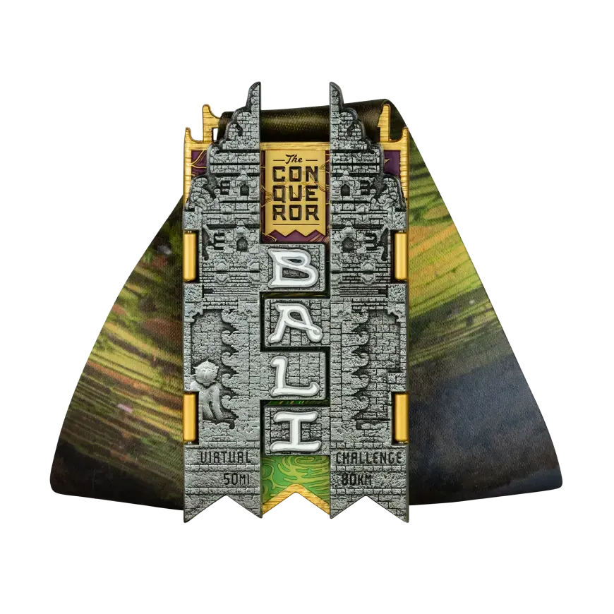 Bali Virtual Challenge medal