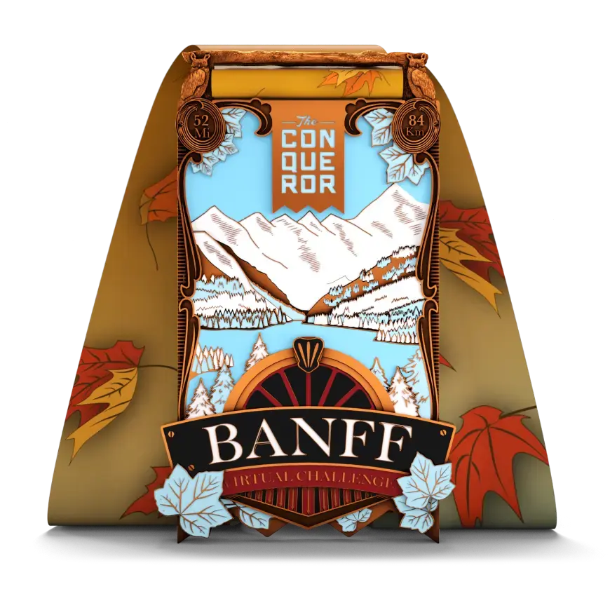 Banff Virtual Challenge medal