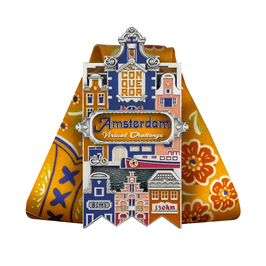 Amsterdam Virtual Challenge medal