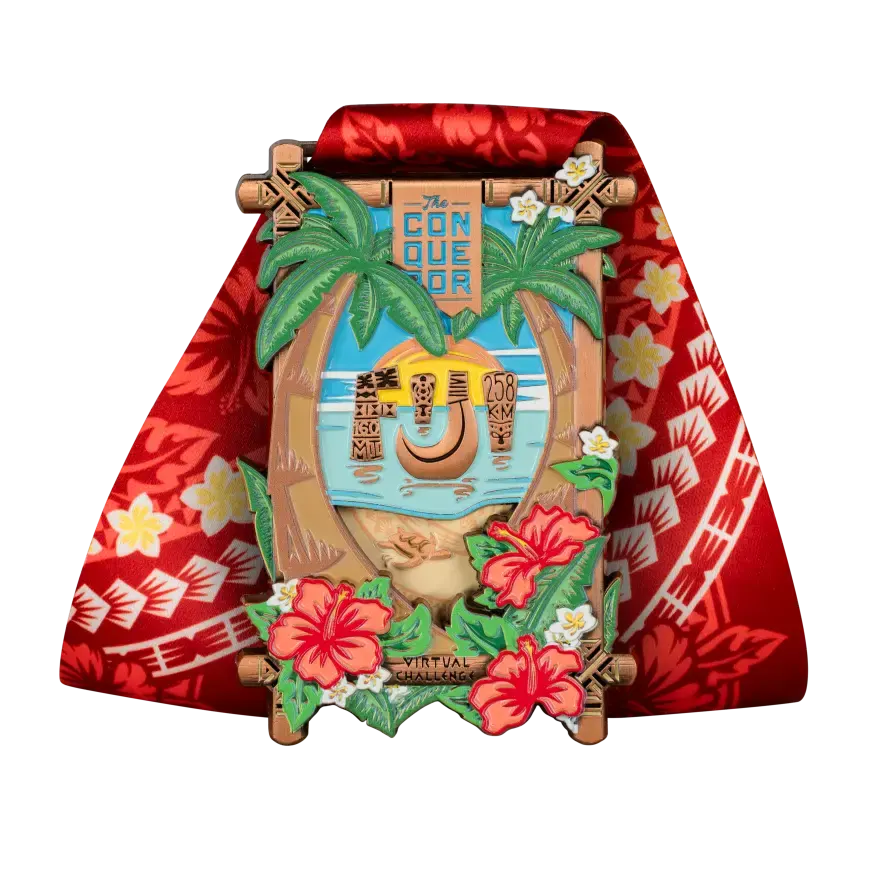 Fiji Virtual Challenge medal