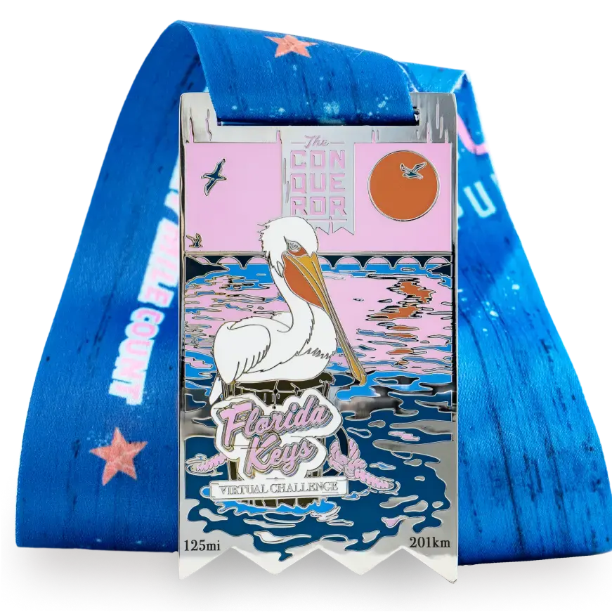 Florida Keys Virtual Challenge medal