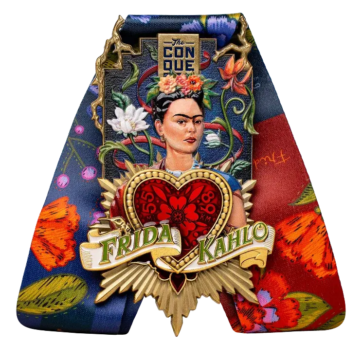 Frida Kahlo Virtual Challenge medal