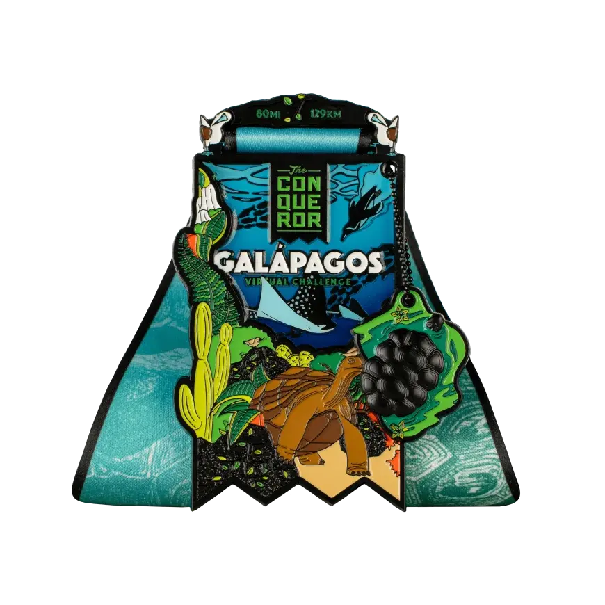Galapagos Virtual Challenge medal