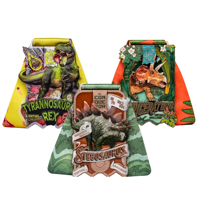 Dinosaur Series medal