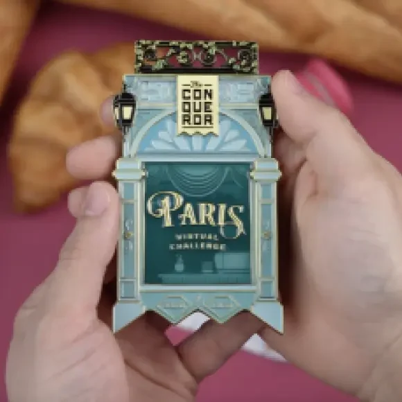 Paris City virtual challenge video