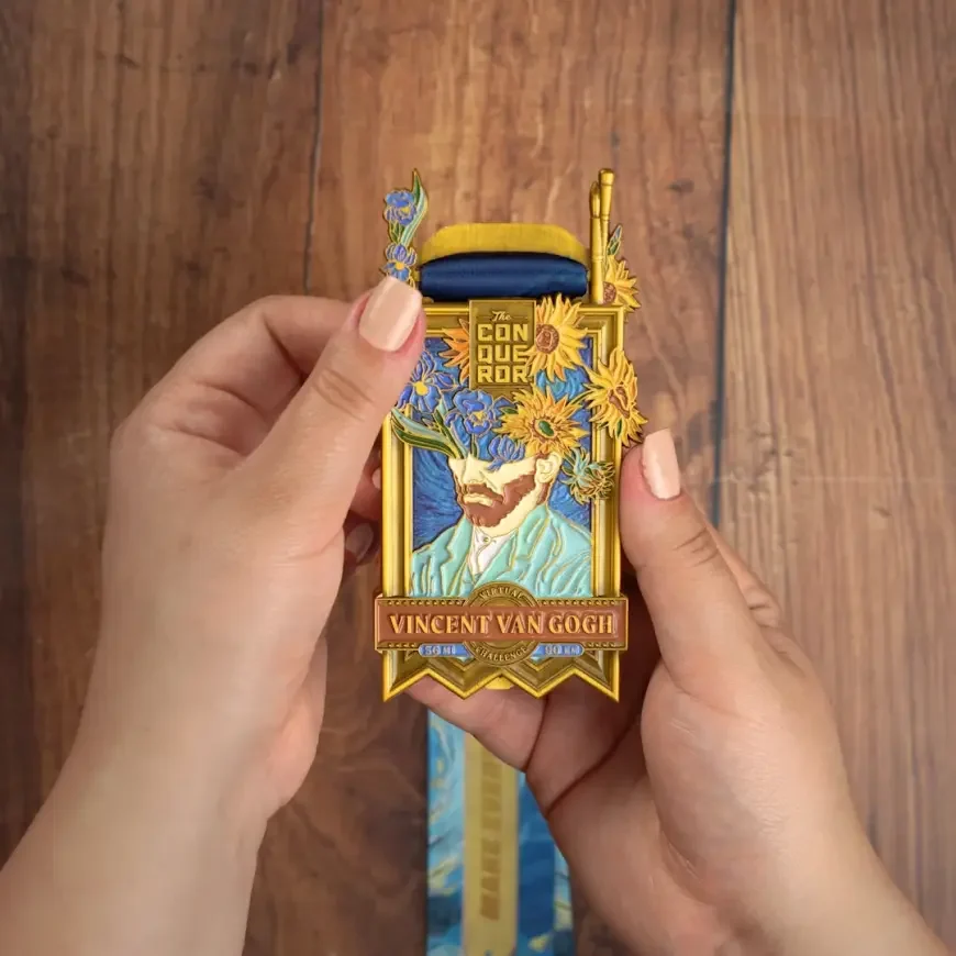 Vincent van Gogh virtual challenge video