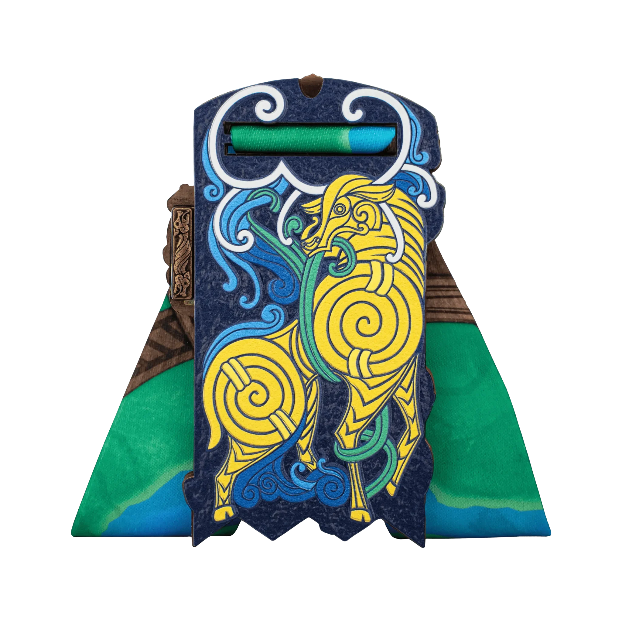 Fjords of Norway finisher medal, back