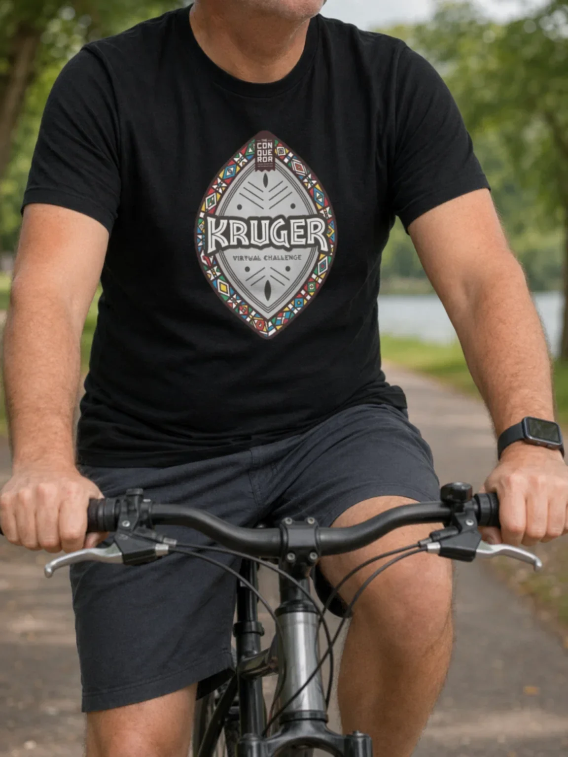 Kruger Virtual Challenge apparel - Black