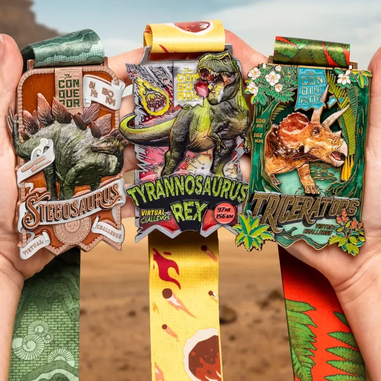 Dinosaur Series medal