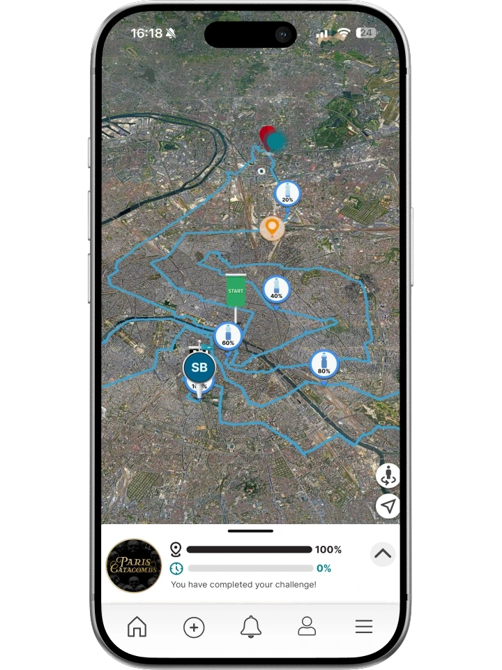 Virtually travel across Paris