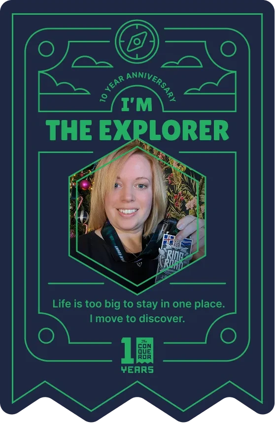 Conqueror Type card: I'm The Explorer