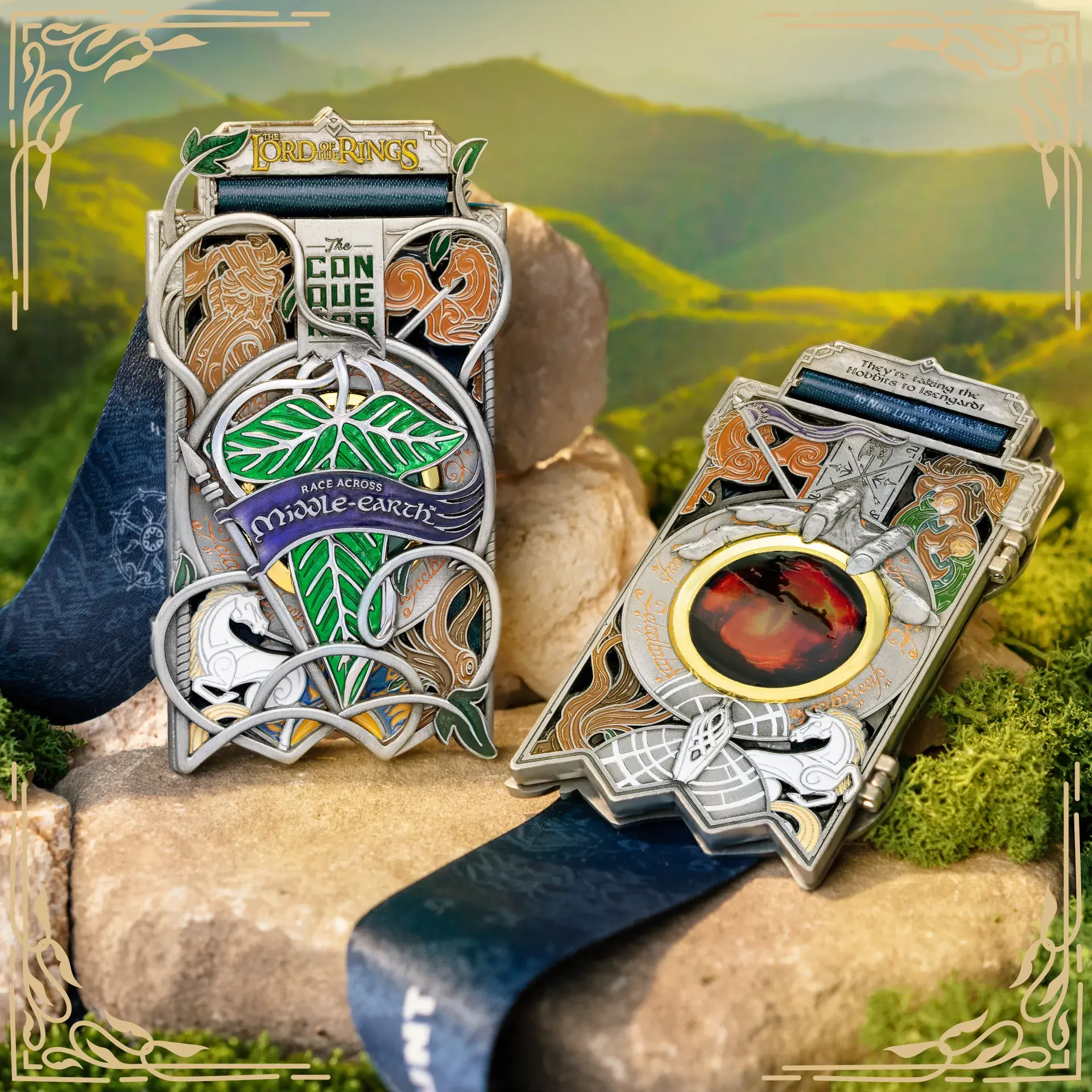 Limited edition 25th anniversary Lord of the Rings medal preview