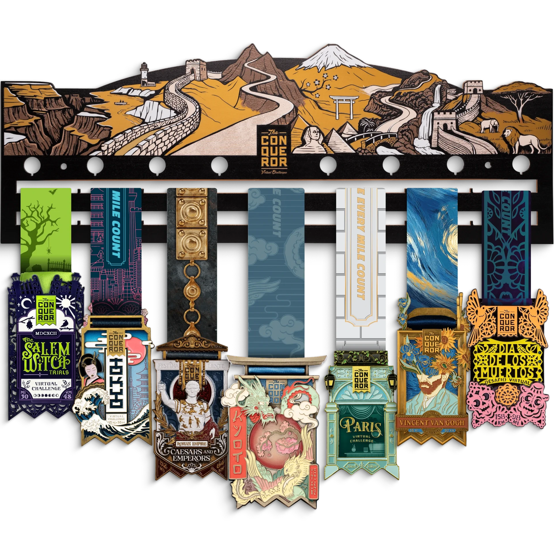 Anniversary medal hanger