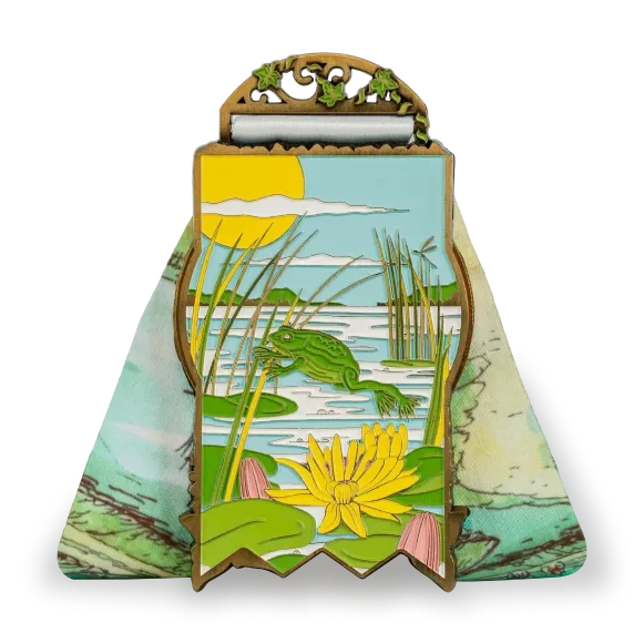 Lake District finisher medal, back