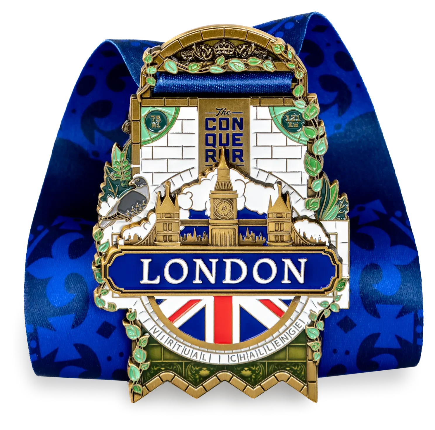 London City finisher medal, front