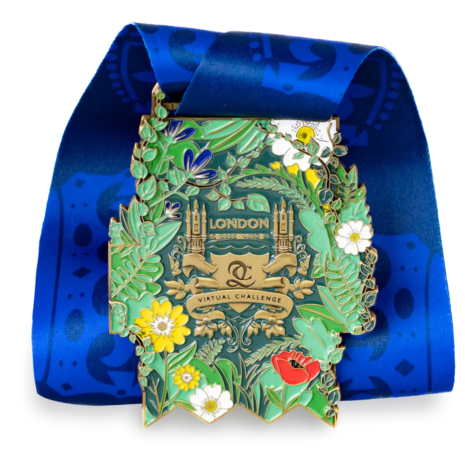 London City finisher medal, back