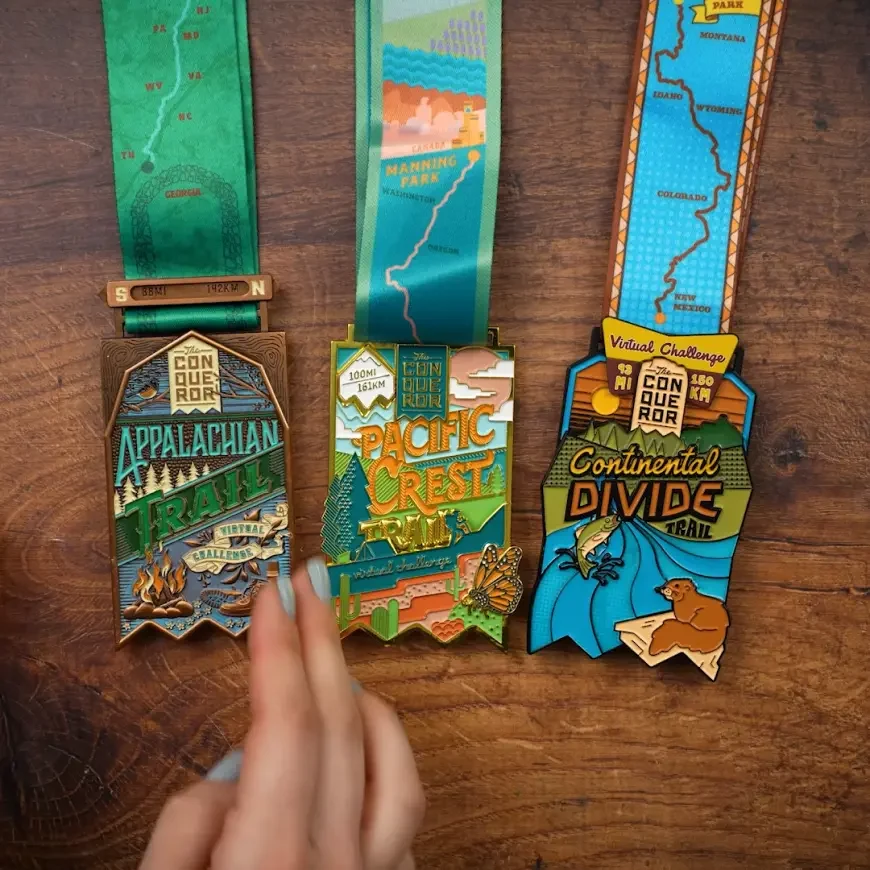 Triple Crown of Hiking virtual challenge video