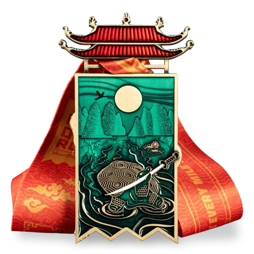 Vietnam Coast finisher medal, back