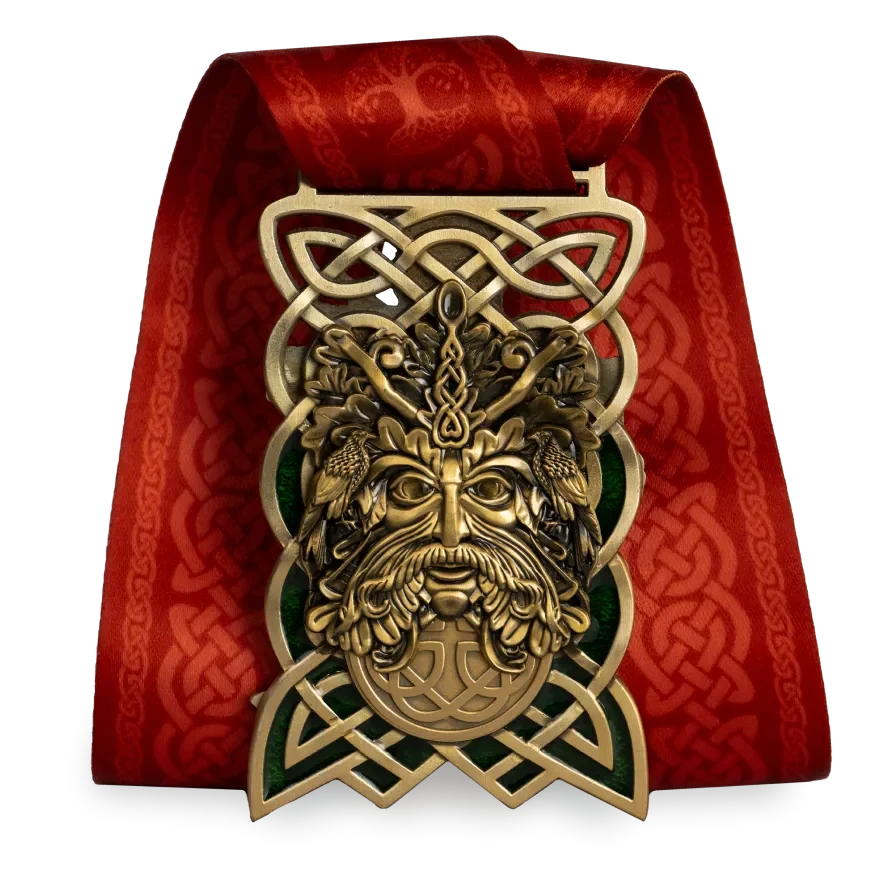 Wales Coast Path finisher medal, back