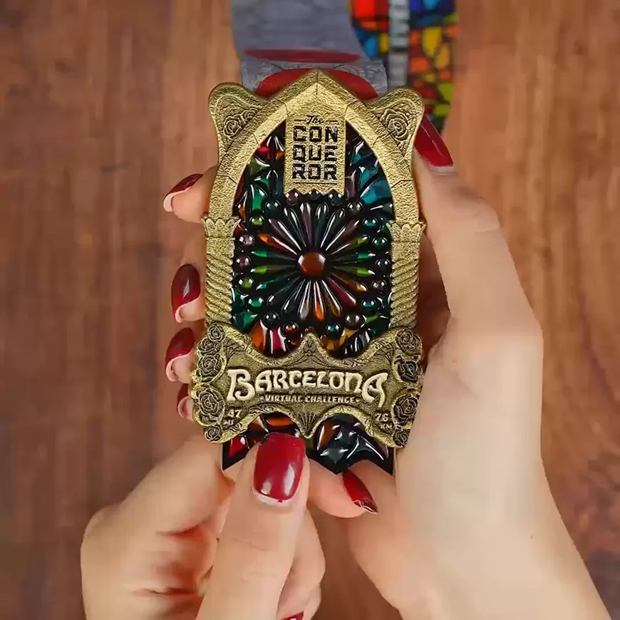 Barcelona City virtual challenge video