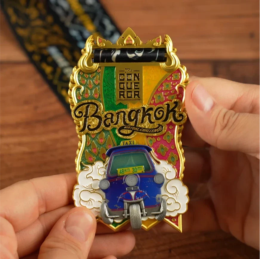Bangkok City virtual challenge video