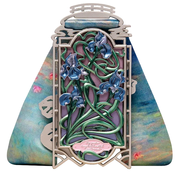 Claude Monet finisher medal, back