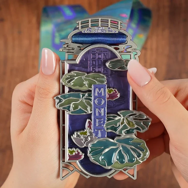 Claude Monet virtual challenge video