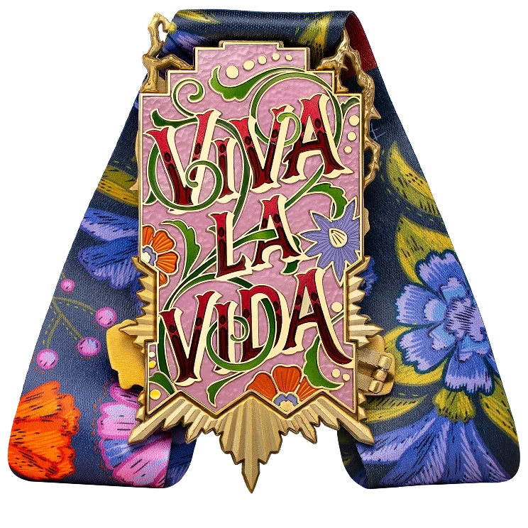 Frida Kahlo™ finisher medal, back