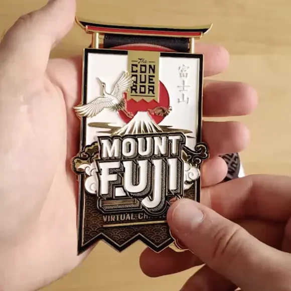 Mount Fuji virtual challenge video