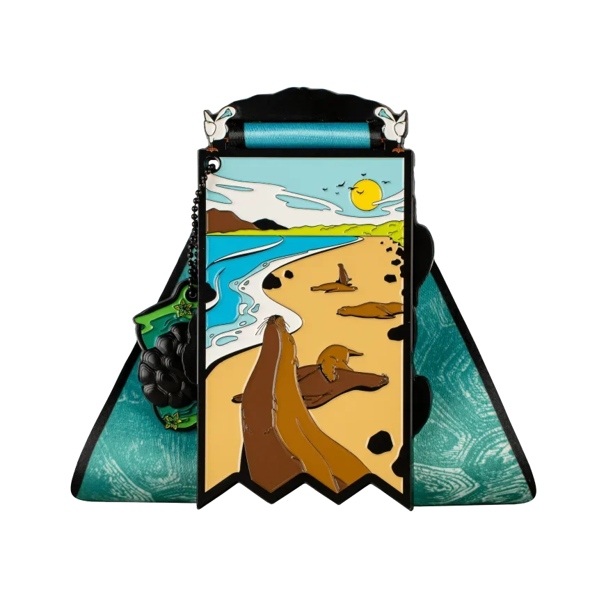 Galapagos Island finisher medal, back