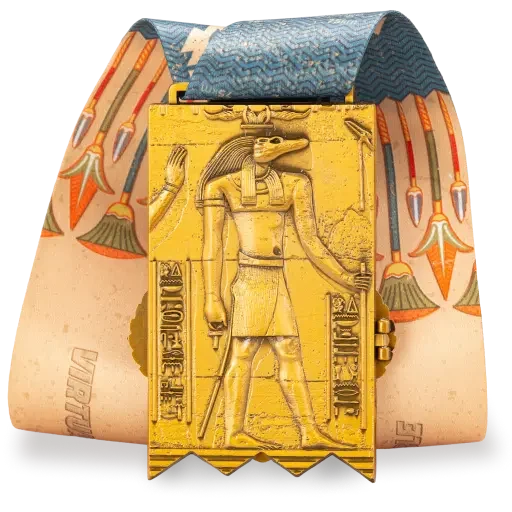 Giza Pyramids finisher medal, back