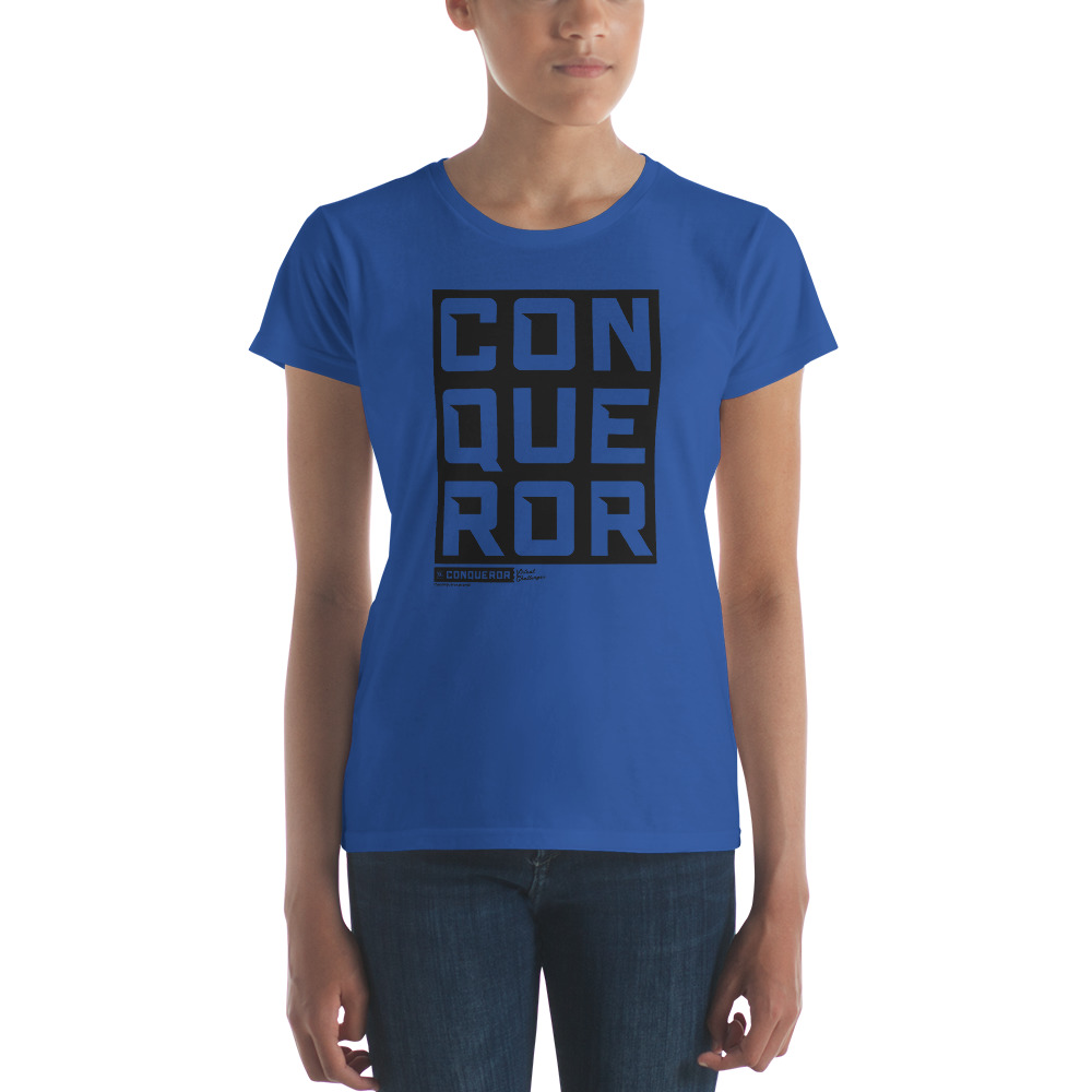 The Conqueror | Womens short sleeve t-shirt | The Conqueror Virtual ...